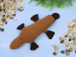 Platypus amigurumi crochet pattern