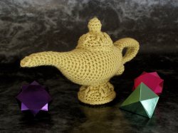 (image for) Magic Lamp crochet pattern