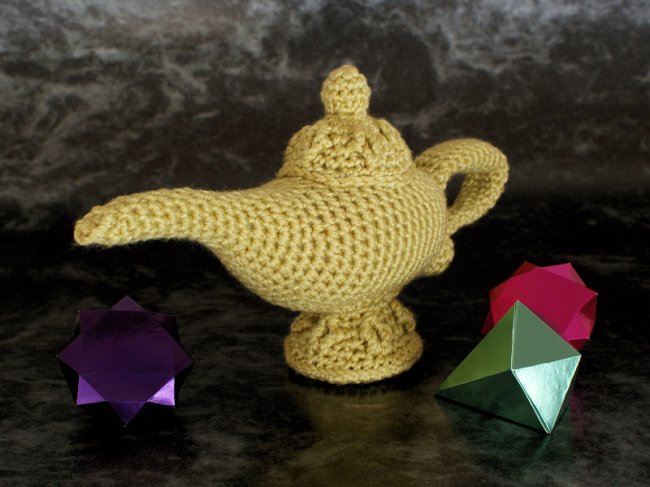 Magic Lamp crochet pattern - Click Image to Close