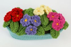 (image for) Primroses crochet pattern