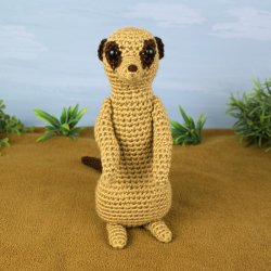 Meerkat amigurumi crochet pattern