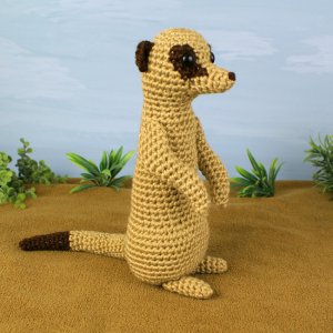 (image for) Meerkat amigurumi crochet pattern