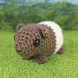 Baby Guinea Pigs - four amigurumi crochet patterns