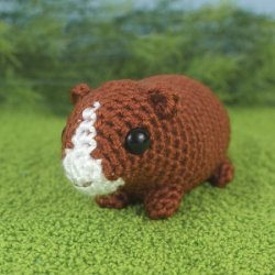 (image for) Baby Guinea Pigs - four amigurumi crochet patterns