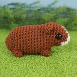 (image for) Baby Guinea Pigs - four amigurumi crochet patterns