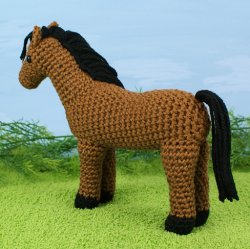 Horse amigurumi crochet pattern