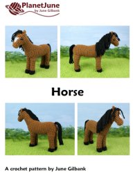 Horse amigurumi crochet pattern