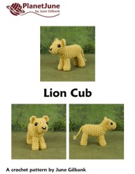 (image for) Lion Cub amigurumi crochet pattern