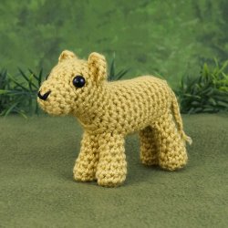 Lion Cub amigurumi crochet pattern