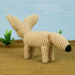 (image for) Fennec Fox amigurumi crochet pattern