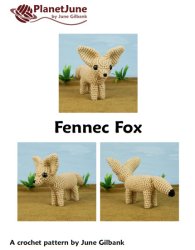 Fennec Fox amigurumi crochet pattern