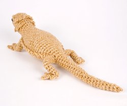 Bearded Dragon (lizard) amigurumi crochet pattern