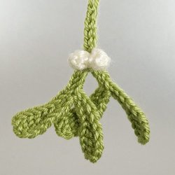 Christmas Decor Set 2: Mistletoe & Mini Baubles crochet patterns