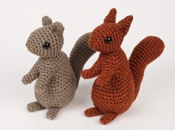 (image for) Squirrel amigurumi crochet pattern