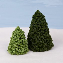 Christmas Trees Set 2 crochet pattern