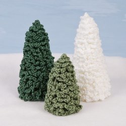 Christmas Trees Set 2 crochet pattern