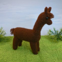 Alpaca amigurumi crochet pattern