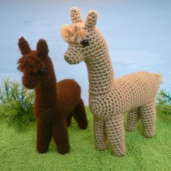 Alpaca amigurumi crochet pattern