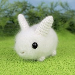 (image for) Baby Bunnies - three amigurumi bunny crochet patterns