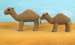 Camel amigurumi crochet pattern