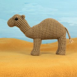 (image for) Camel amigurumi crochet pattern