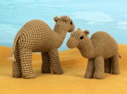 Camel amigurumi crochet pattern