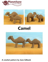 Camel amigurumi crochet pattern