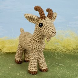 (image for) Farmyard Goats amigurumi crochet pattern