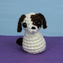 PocketAmi Set 6: Pets - three amigurumi crochet patterns: Puppy, Kitten, Parrot