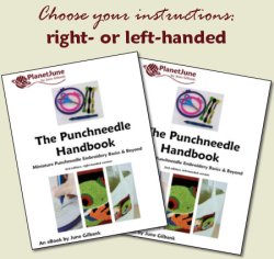 (image for) The Punchneedle Handbook - an Embroidery ebook by June Gilbank