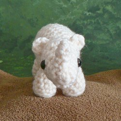 (image for) AfricAmi Rhinoceros amigurumi crochet pattern