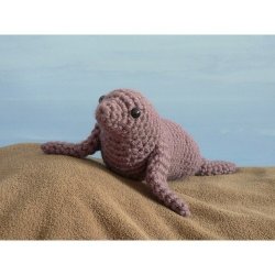 AquaAmi Sea Lion amigurumi crochet pattern