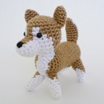 (image for) AmiDogs Shiba Inu amigurumi crochet pattern