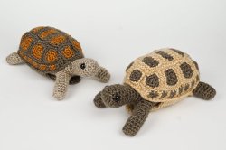 (image for) Tortoise & Simple-Shell Tortoise, Turtle & Terrapin: two amigurumi crochet patterns