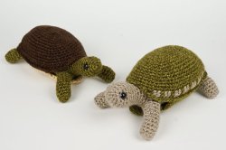 Tortoise & Simple-Shell Tortoise, Turtle & Terrapin: two amigurumi crochet patterns