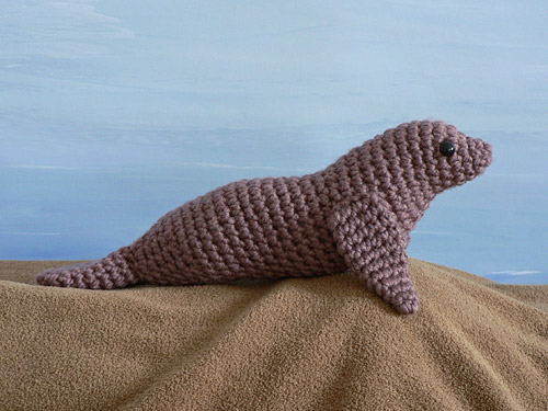 (image for) AquaAmi Sea Lion amigurumi crochet pattern - Click Image to Close