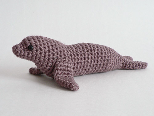 (image for) AquaAmi Sea Lion amigurumi crochet pattern - Click Image to Close
