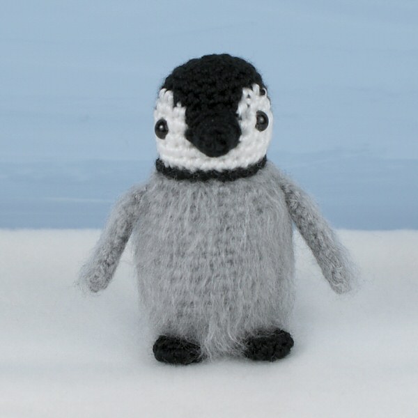 (image for) Baby Emperor Penguin amigurumi crochet pattern - Click Image to Close