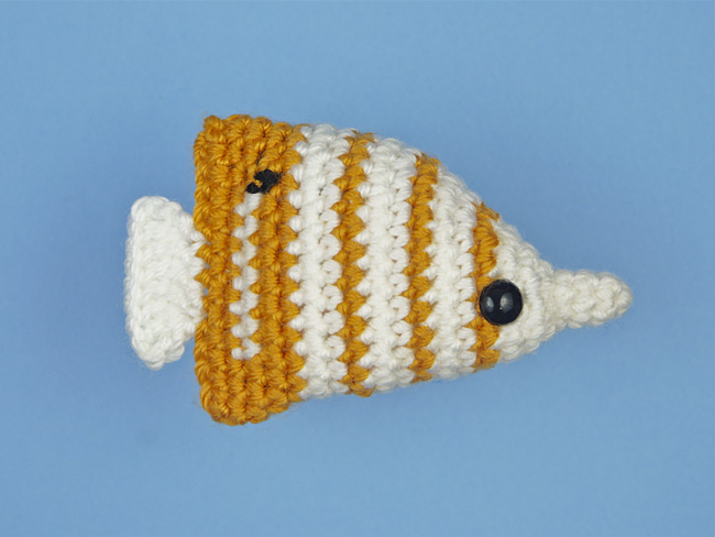 (image for) Tropical Fish Set 3: TWO amigurumi fish crochet patterns - Click Image to Close