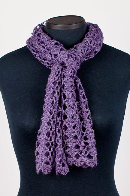 (image for) Gossamer Lace Wrap crochet pattern - Click Image to Close