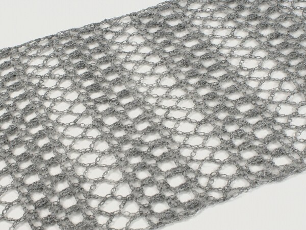 (image for) Banded Lace Wrap crochet pattern - Click Image to Close