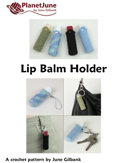 Lip Balm Holder DONATIONWARE crochet pattern - Click Image to Close