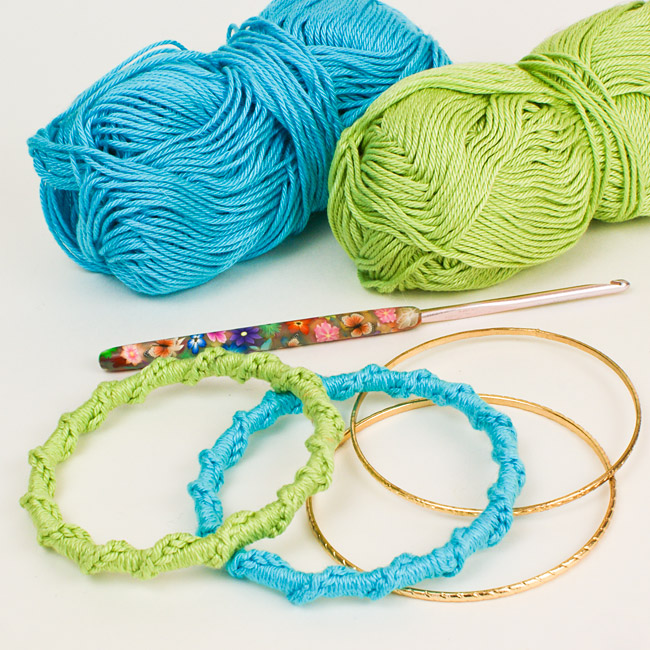 (image for) Twisted Chain Bangle DONATIONWARE crochet pattern - Click Image to Close