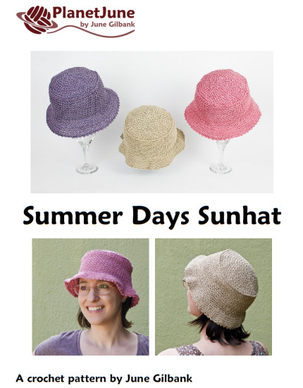 Summer Days Sunhat crochet pattern - Click Image to Close
