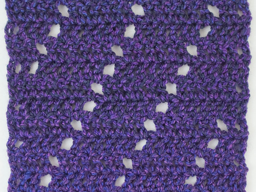 Leaning Ladders Scarf DONATIONWARE crochet pattern - Click Image to Close