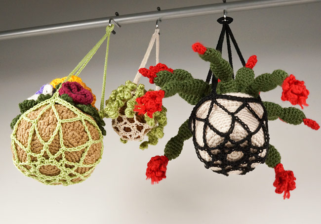 Crochet Plant Hanger DONATIONWARE crochet pattern - Click Image to Close