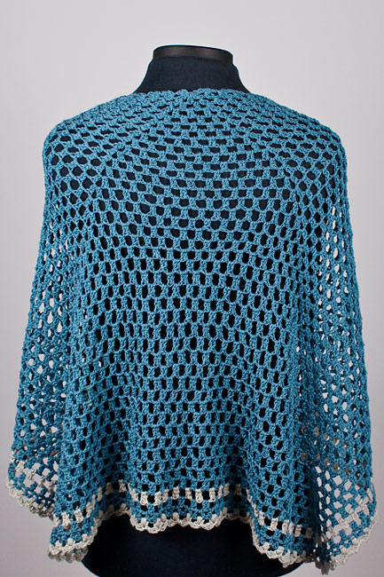 (image for) Half-Hexagon Shawl crochet pattern - Click Image to Close