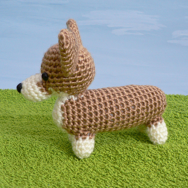 (image for) AmiDogs Corgi amigurumi crochet pattern - Click Image to Close