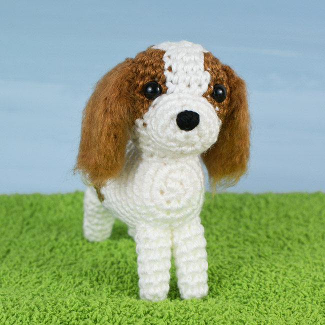 AmiDogs King Charles Spaniel amigurumi crochet pattern - Click Image to Close