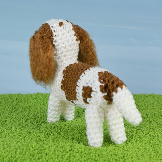 (image for) AmiDogs King Charles Spaniel amigurumi crochet pattern - Click Image to Close